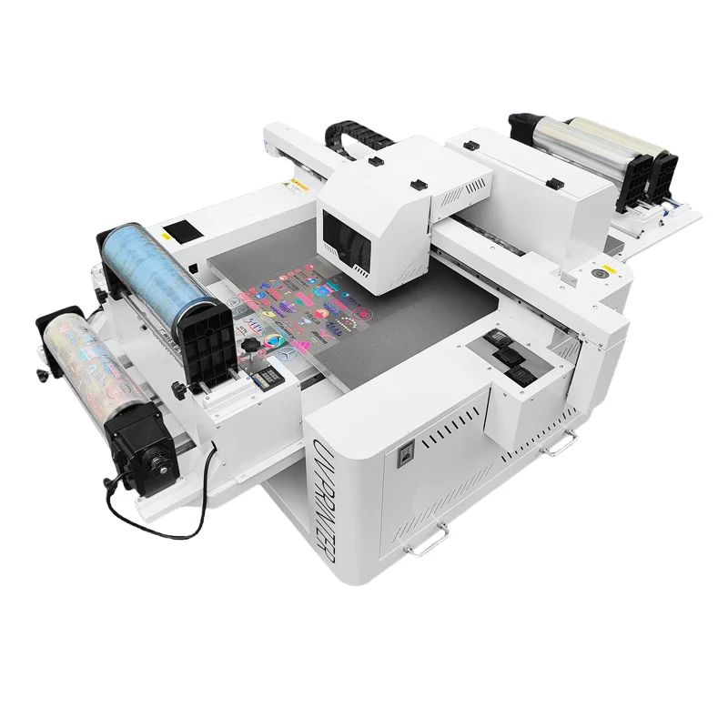Automatic Printing Universal UV Printer Flat Clothing T-shirt Metal Glass Digital Mobile Phone Case Inkjet Printing Printer