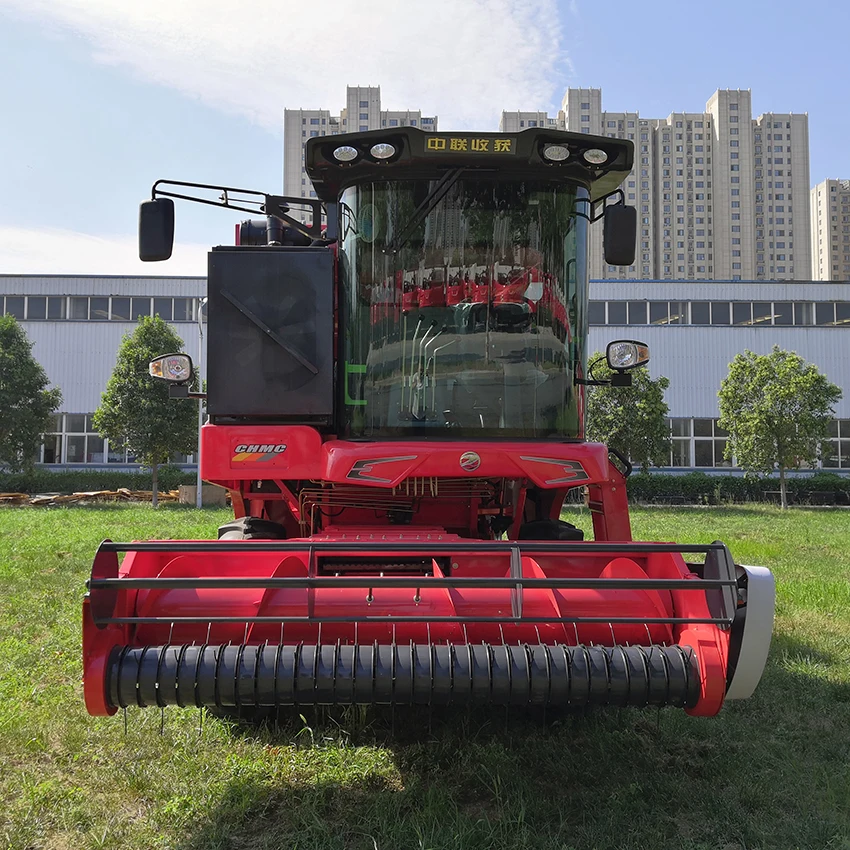 automatic combine peanut harvester machine Zhonglian CHMC 4HZJ-2500 Colheitadeira de amendoim reaper