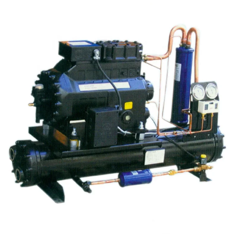 Whole Sale Factory Italy Frascold Compressor Water Cooled Condenser Condensing Unit price