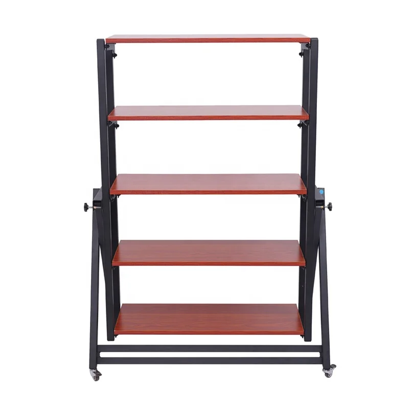 New multifunctional wall-mounted deformable folding table universal wheel swivel retractable dining table wholesale