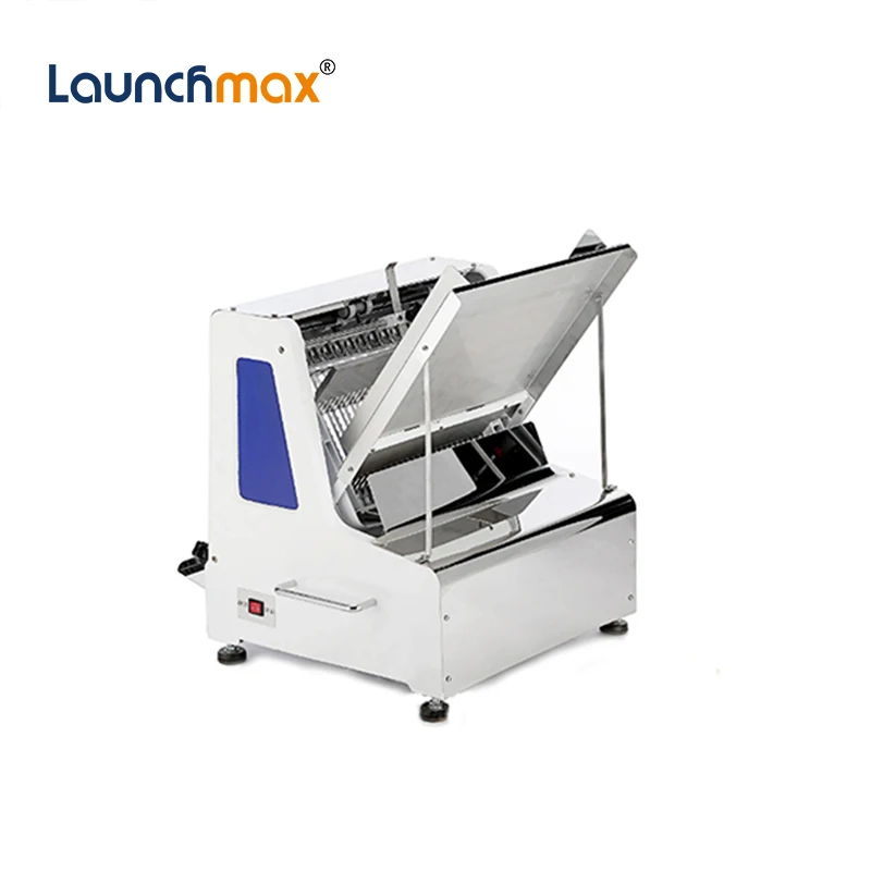 Commercial toast slicing machine Imported stainless steel fine tooth knife square bag slicing machine 31 knives Bread slicer