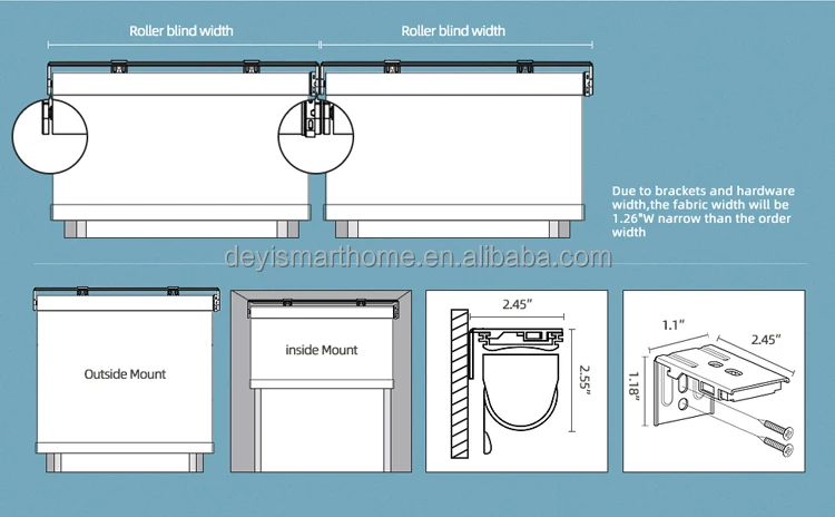 smart blinds battery