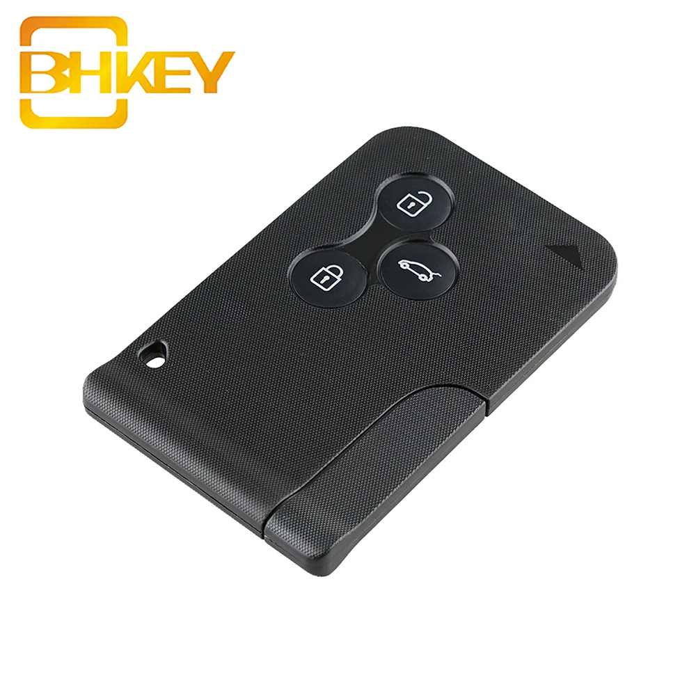 3 Buttons Card Key 433 mhz PCF7947 Chip Auto Fob Remote Smart Car Key For Renault Megane 2  Scenic 2003-2008