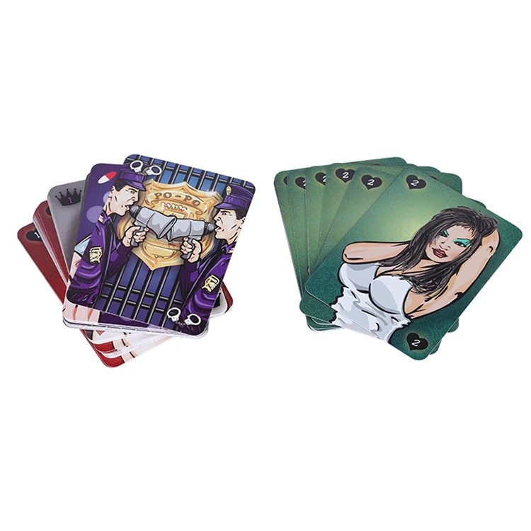 New Products Custom Design Play Card Sexy Playing Cards Board Game Manufacturer