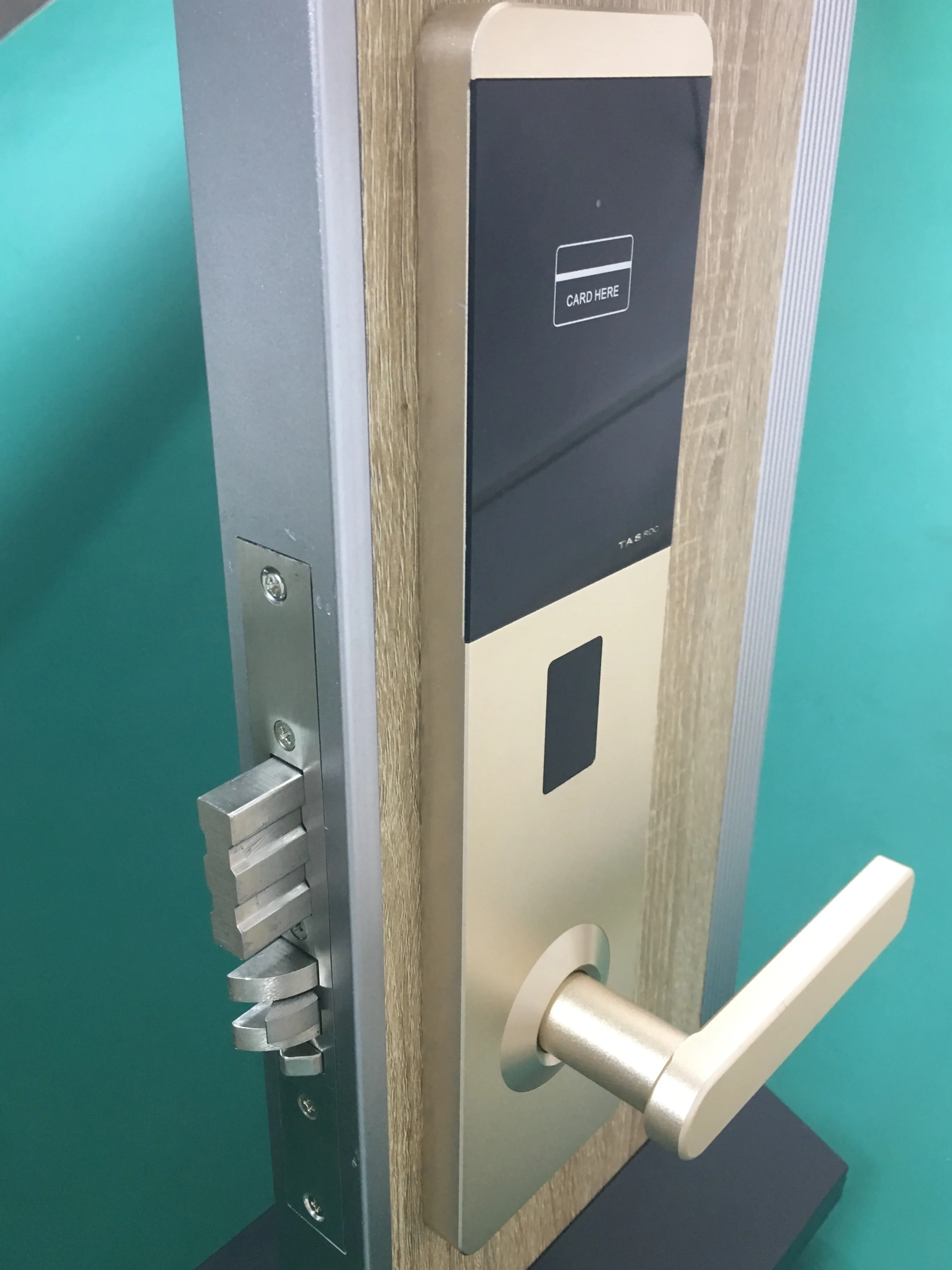 Factory Price Smart RFID card lock Key Luxury digital Hotel door lock Smart Life