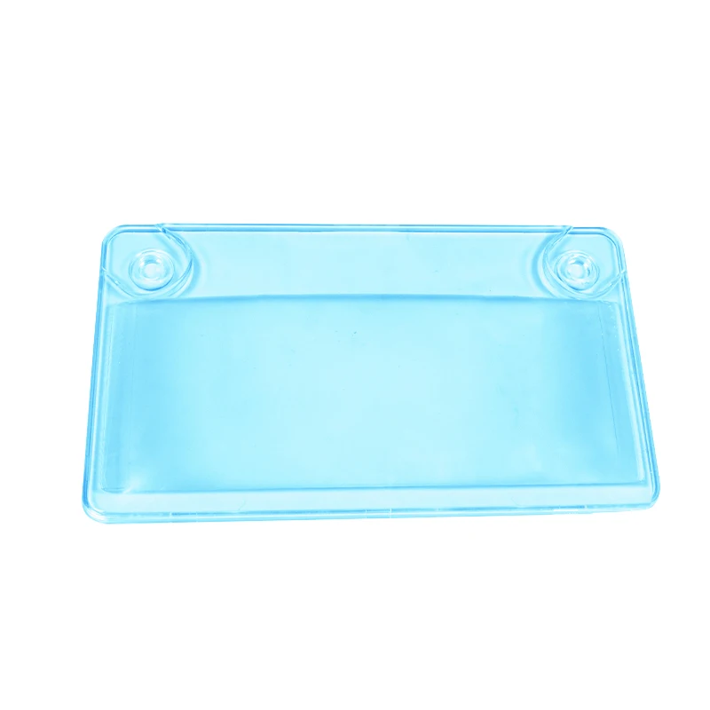 Blurry license plate cover shield plastic acrylic reflective license plate holder