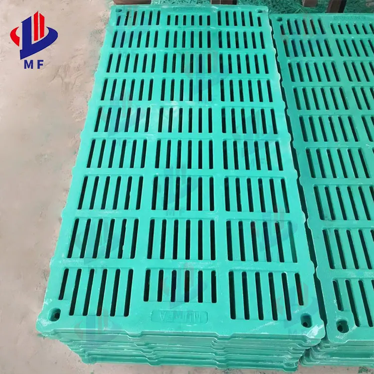 Hot sale 1.2*0.6m livestock chicken plastic slatted floor for poultry farming