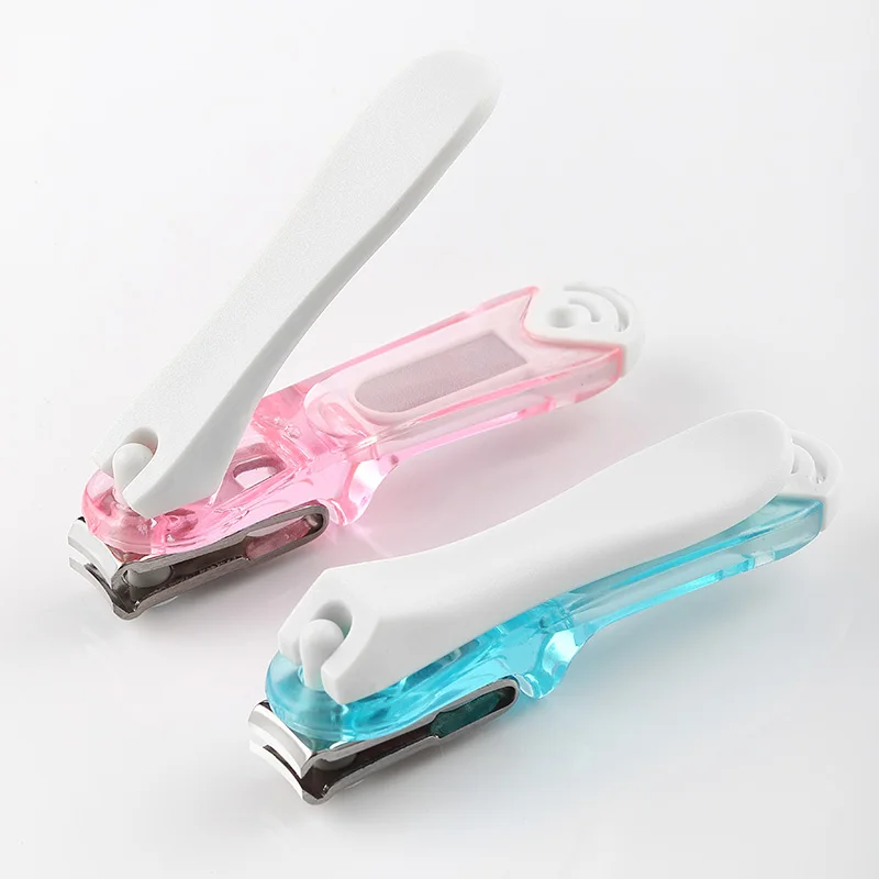 Stainless steel rotate nail Clippers trimmer Manicure Beauty Tool callus remover Pedicure Finger Toe Scissors nail cutter