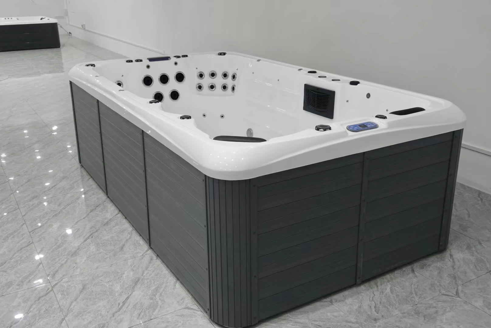 sex Massage Hot Tub Swimming Pool 4m acrylic endless swimming pool outdoor wellness piscina bath tub