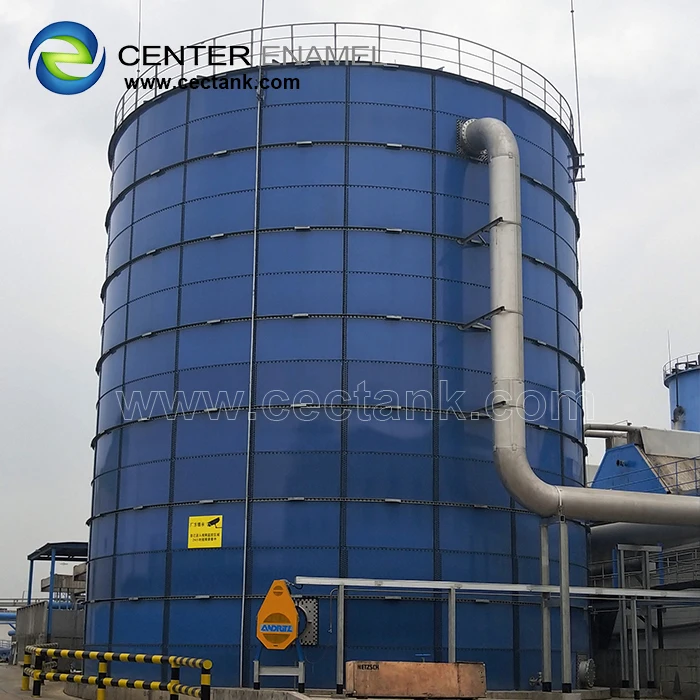 Biogas Power Plant EPC Turnkey BOT BTO Project Service with Glass-Fused-To-Steel Tank and Double Membrane Roof