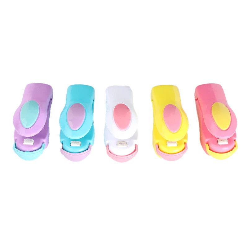V96 Mini Home Sealing Machine Small Food Bag Plastic Hand Pressing Pressure Sealer Portable Clips Handheld