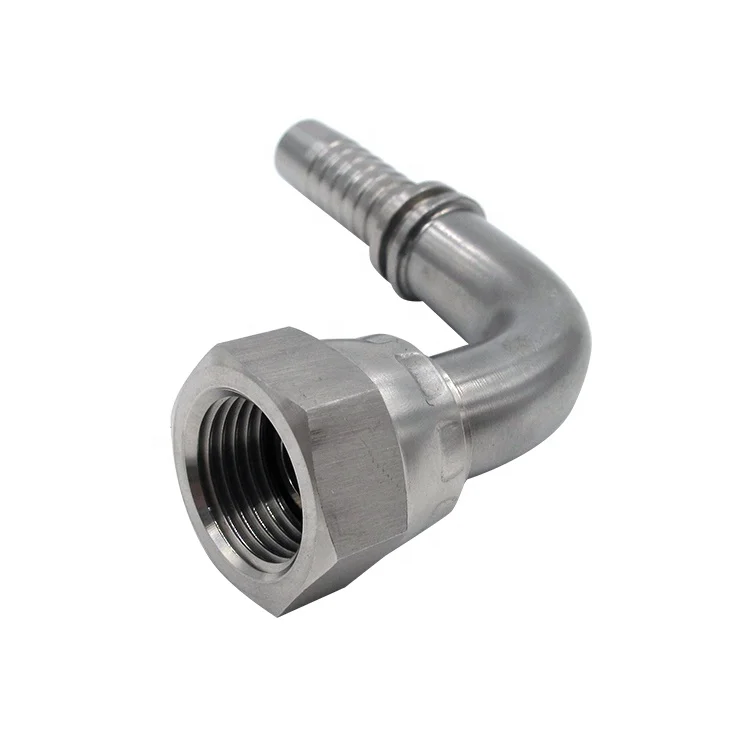 High Quality stainless steel female elbow Hydraulic hose fittings