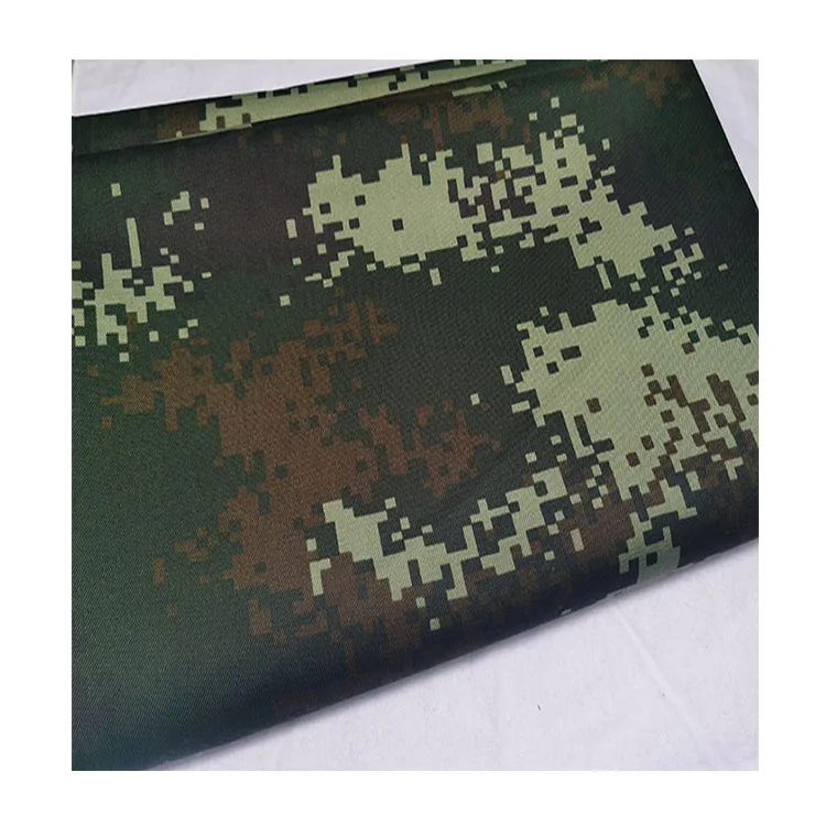 Digital forest camouflage fabric custom fire resistant camouflage fabric