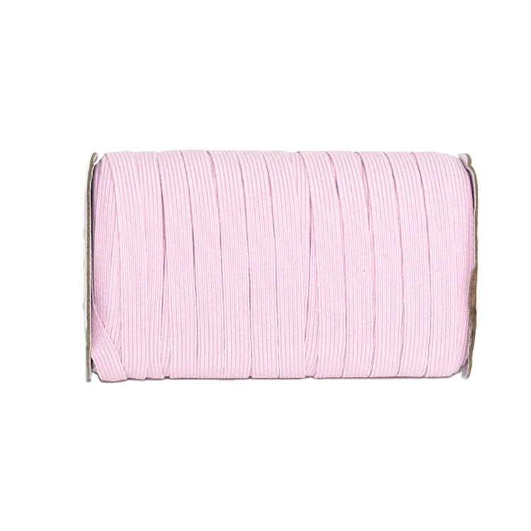100% Polyester 5 mm Rope Earloop Strong Strength Shoes Flat Elastic Band Tape Webbing