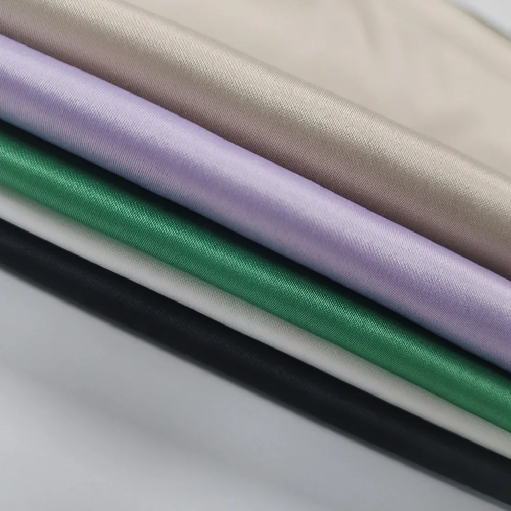 High Color Fastness 97%Terylene  3%SPandex Stain Fabric   For  Women Garments