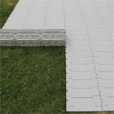 Outdoor Heavy Weight Duty Anti-slip Grass Protective Flooring For Event Decking Roll Up Design Concert Floor