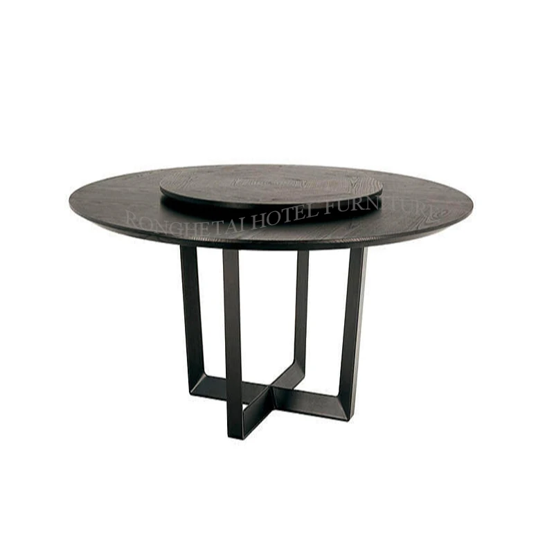 Modern  wooden Hotel dining table hotel console table for sale