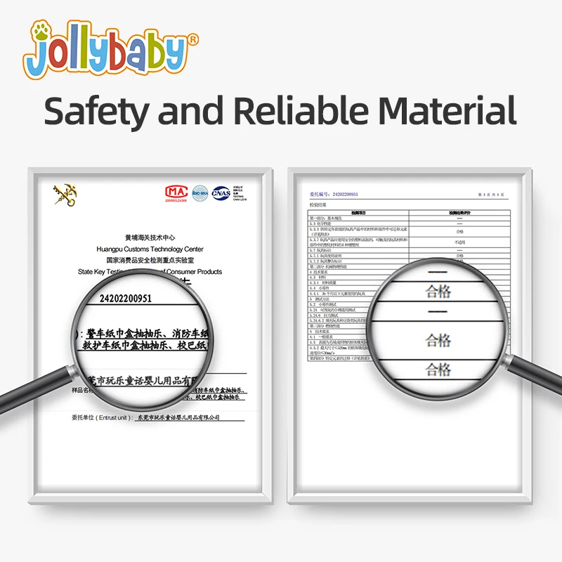 Jollybaby Custom Montessori Toys for Babies Soft Stuffed Crinkle Magic Tissue Box Play Scarves for Babies Sensory Tissue Toys