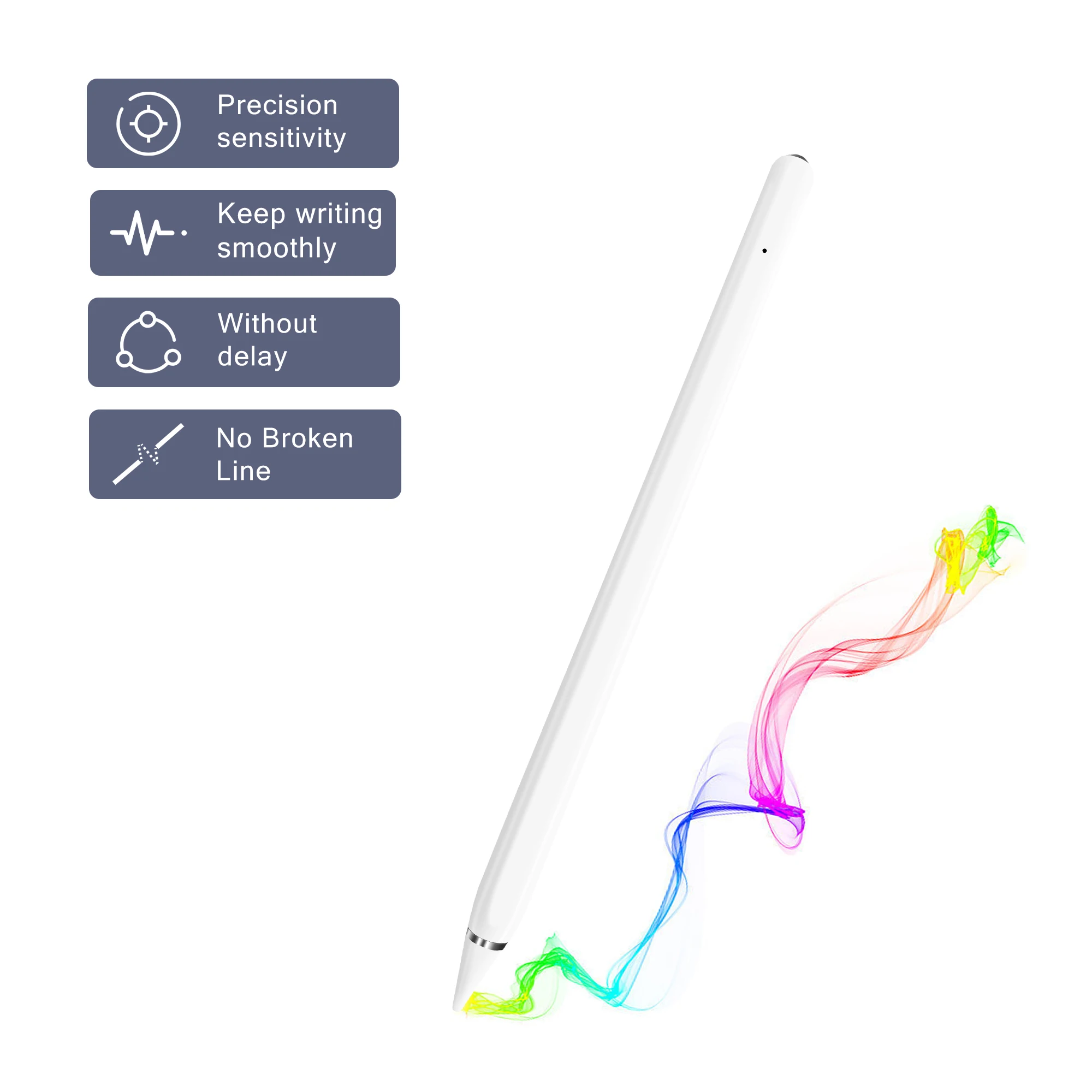 
custom logo capacitive screen touch active tablet stylus pen for ipad 