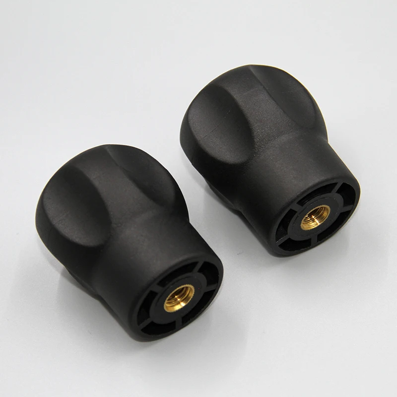 HZ102020 Plastic ABS Custom Hole Spherical Round  Knob Handle with Screw or Nut Ball Handle Knob