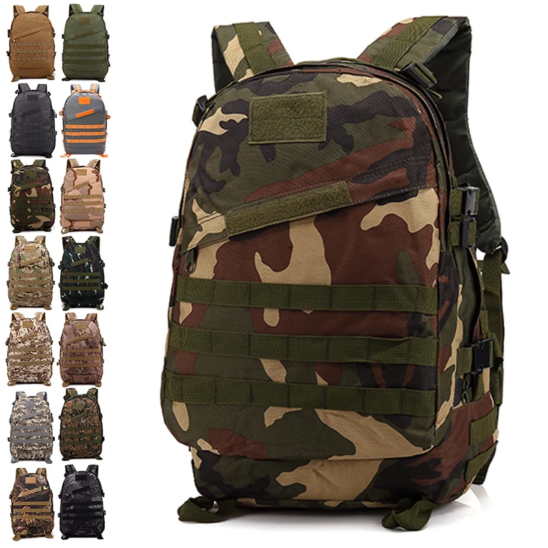Customized  Tactical Backpack New Designer Waterproof Camouflage 40L Hiking Back Pack Hunting Tactical Backpack