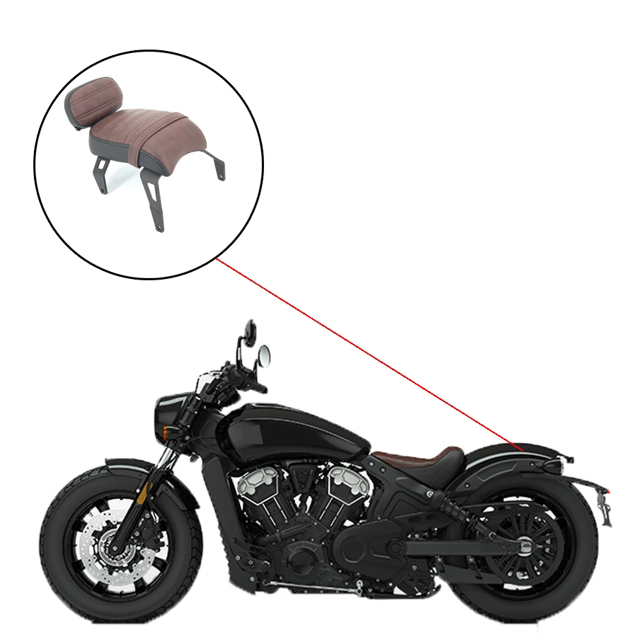 
Backrest Motorcycle Multi-Purpose Driver Passenger Backrest For 2018 godl wing f6b 2014/2018 INDIAN ROAD MASTER 