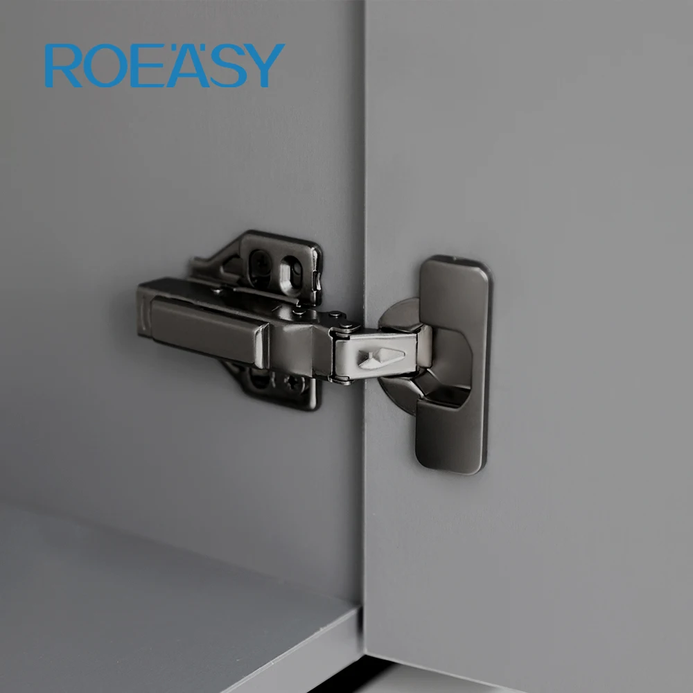 Roeasy 121g traditional 35mm cup soft close furniture hinges cabinet adjustable cabinet hinges black