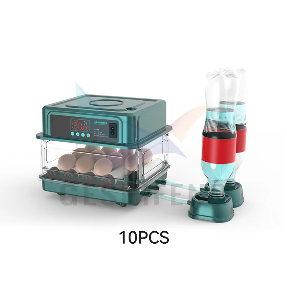 Factory Price Commercial 10pcs 12pcs 24pcs 36pcs 64pcs 128pcs Automatic Industrial poultry chicken  Eggs  Incubator