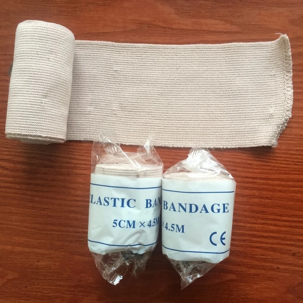 High Elastic Compression Bandage Skin Color Elastic Bandage 5cm/7.5cm/10cm/15cm