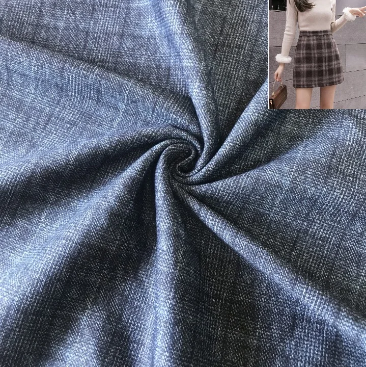 Hot Sale Wholesale 40s Viscose Poly Spandex 4 Way Stretch Fabric Ponte De Roma Fabric For Dress Pants