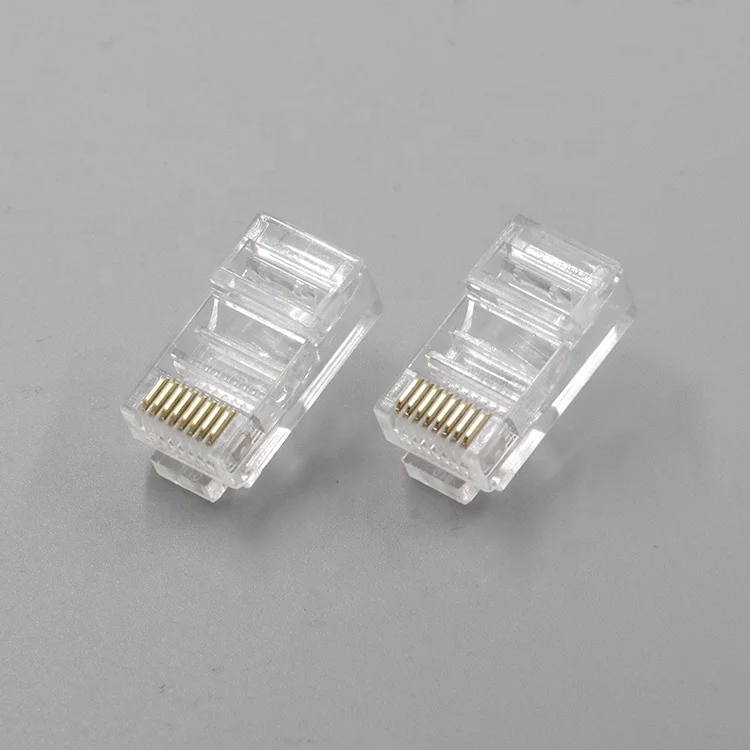 Модульный Штекерный разъем Ethernet RJ45 Cat5e