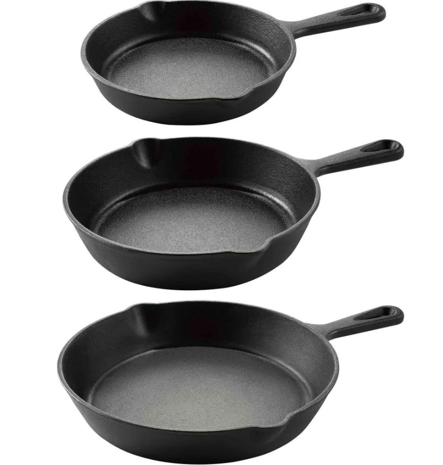 Preseasoned Cast Iron Frying Pan