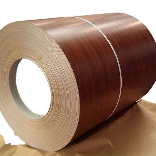 Shandong PE SMP HDP PVDP laminated painting ral 6023 ppgi galvanized steel coils manufacturers