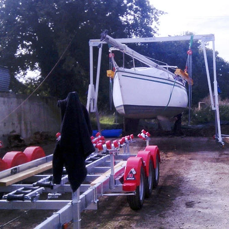 Lightweight helicopter aviation aircraft airplane airport maintenance aluminum gantry Crane for sale