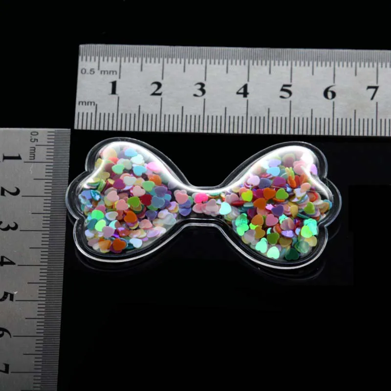 cute bow tie shape knot hair clip pins for small girls