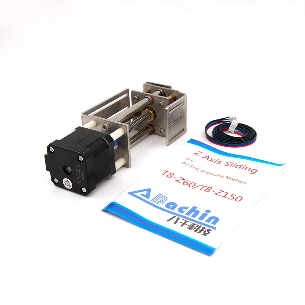 BACHIN good price 60mm Slide Stroke CNC Z Axis Linear Guides Motion Module with 42Stepper Motor