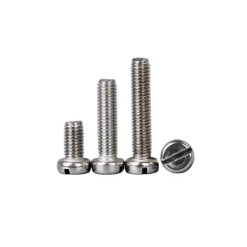 Hot-selling High Quality DIN920 High Quality Zinc Plated Carbon Steel Slotted Head Bolt Machine screws