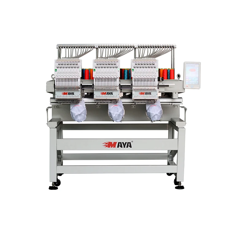 Barudan Tajima Automatic Computerized 2 Heads Cap Embroidery Machine