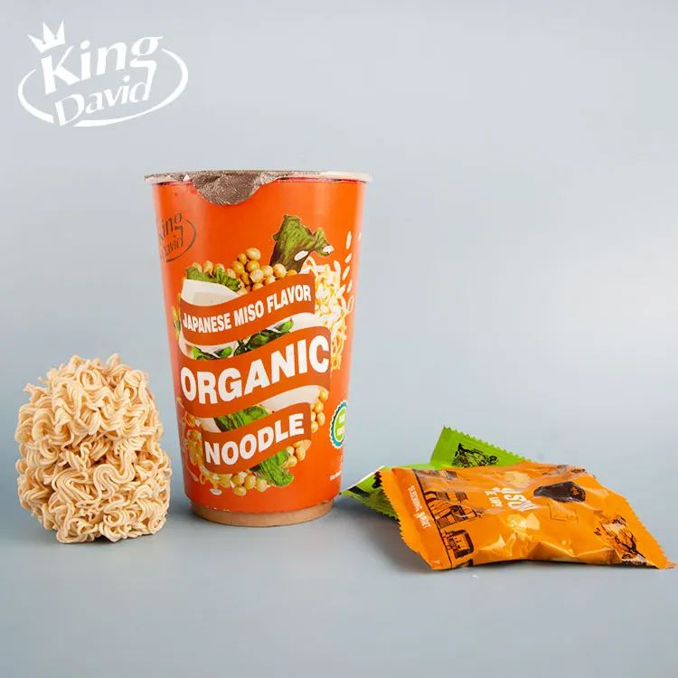 Лапша в Корейском стиле острый рамен Органическая лапша с