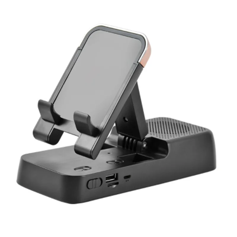 2023 hot new product desk mobile phone stand holder table smartphone mount with speaker