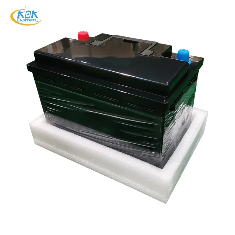 KOK Power  High Quality 12.8v 12V 20Ah 40Ah 60Ah 80Ah 100Ah LiFePo4 Car Engine Start Batteries