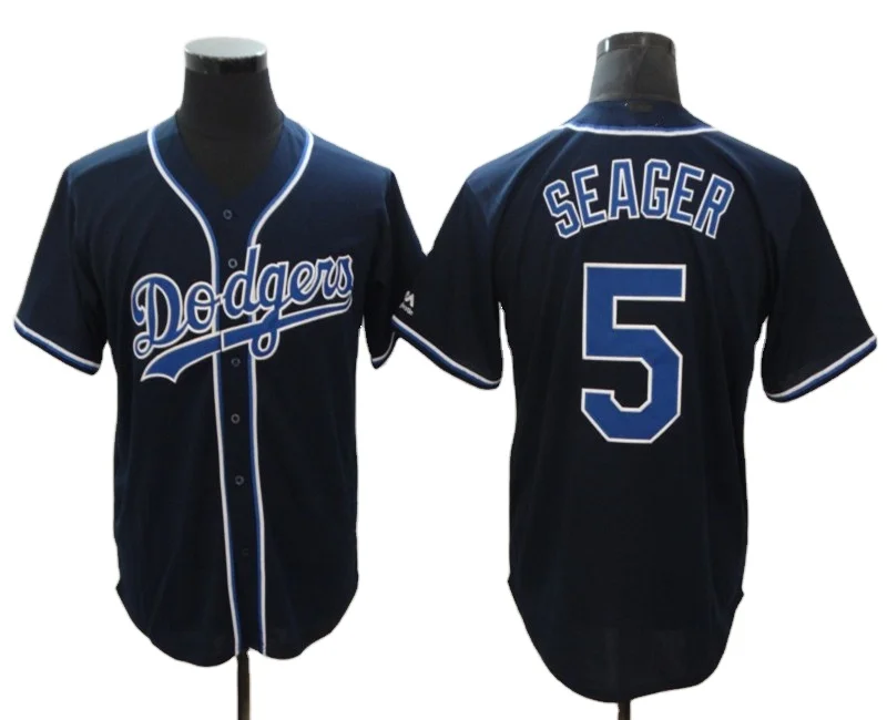 Оптовая продажа Дешевые сшитые бейсбольные майки 50 Betts 7 Urias 22 Kershaw 35 Bellinger