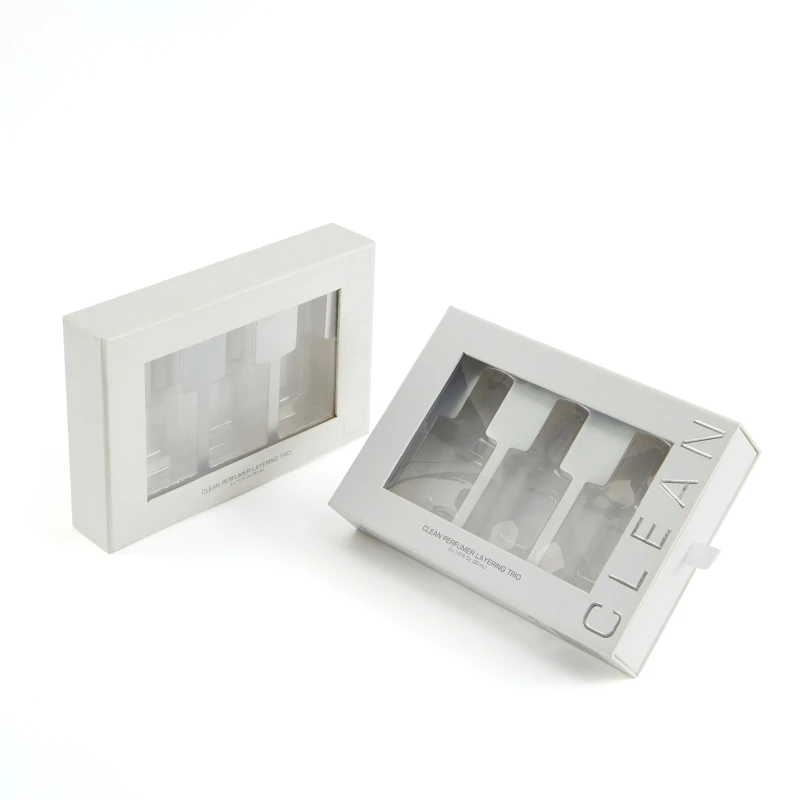 customized logo biodegradable beauty products cosmetics silver paper box cosmetic boxes