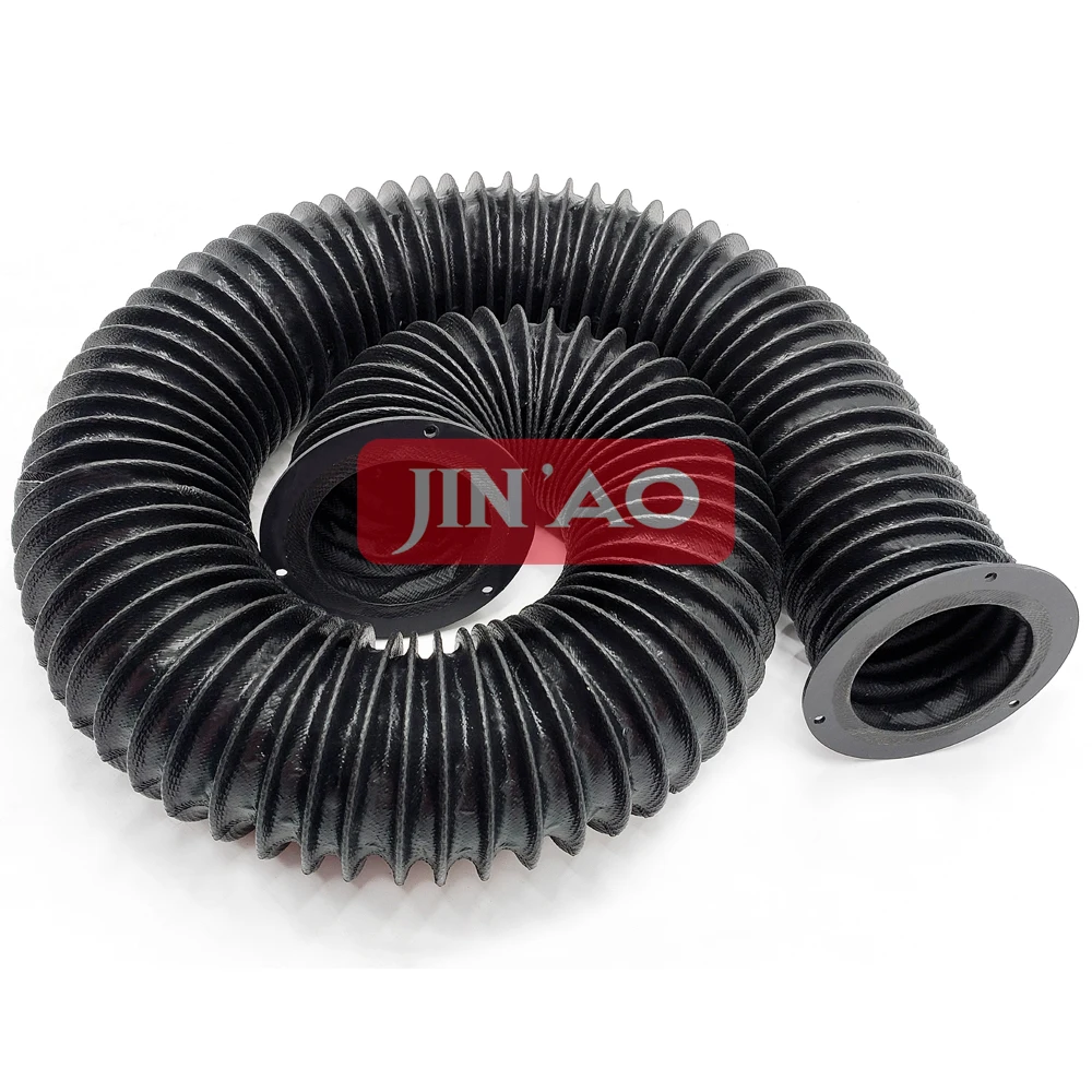 CNC machine Flexible accordion cover round cylinder cover Shaft Bellows