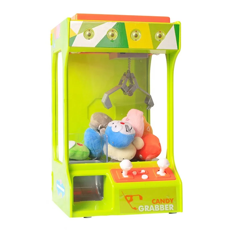 SLW-752 Hot Selling Mini Claw Game Machine Toys Electronic Musical Candy Grabber With Lights for Children Gifts
