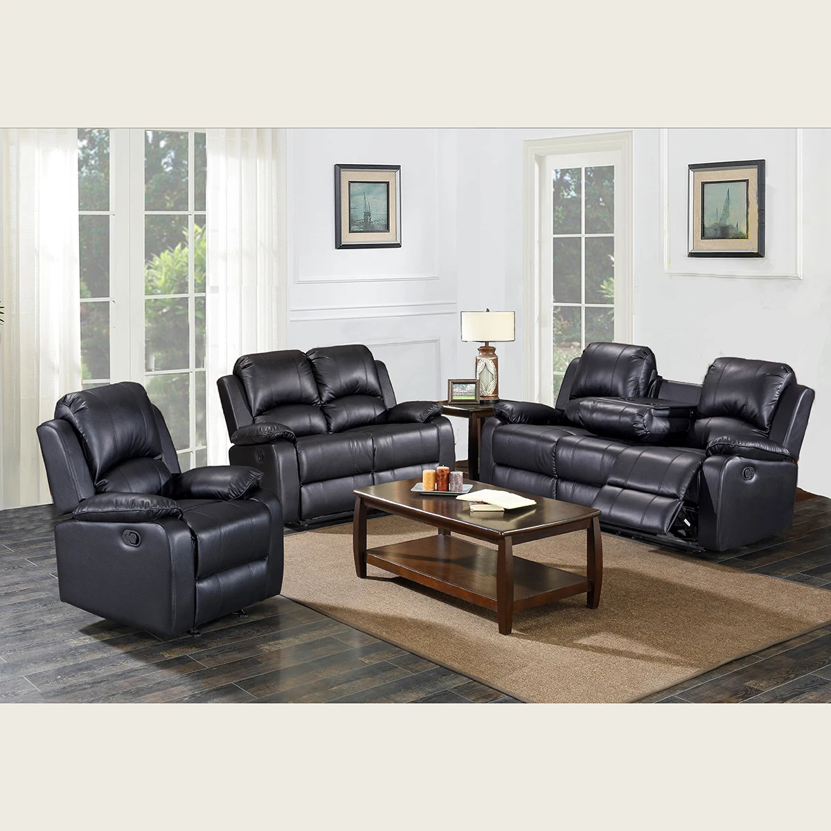 Modern Best Design Sofas For Home Furniture Living Room Luxury Leather Sofa Set