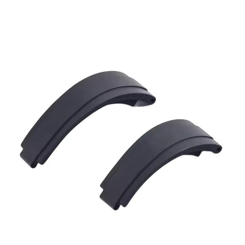 AAA 20 21mm Rubber Watch Band Fit For Role OYSTERFLEX Daytona GMT Yacht Master Strap Stainless Steel Clasp Bracelet