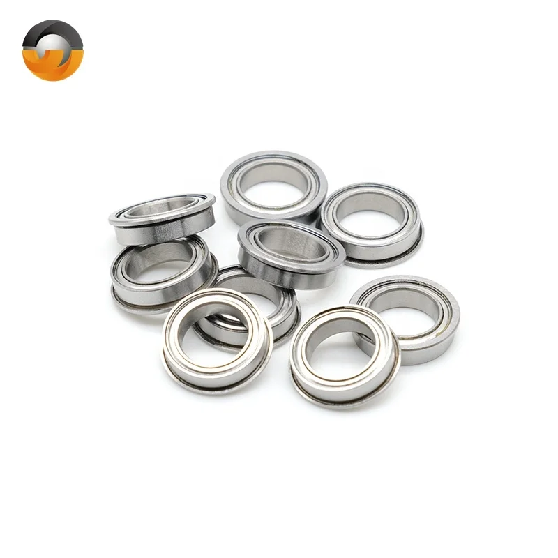 High Stable Quality Small Size Ball Bearing Steel Seri Anti Friction Metal Seal Flange Bearings Supplier FR1810ZZ 8x12.7x4mm