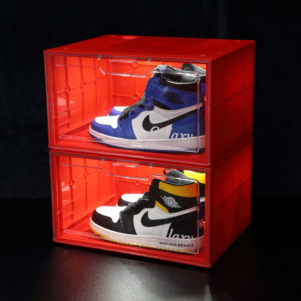 Plexiglass Shoe Acrylic Led Bread Case Shoes Acryl Box Display Led Shoe