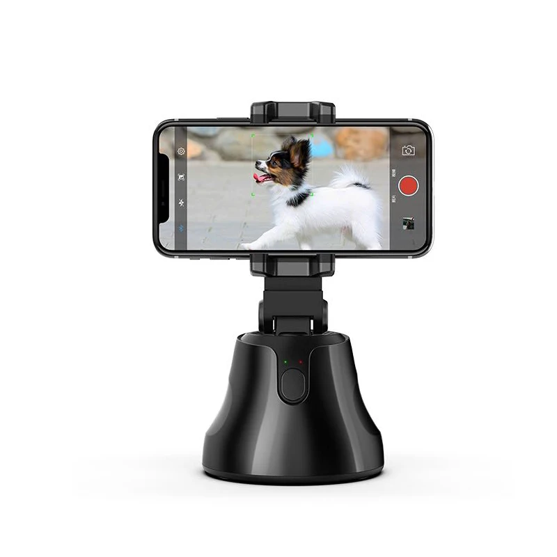  Вращающийся на 360 градусов держатель для телефона Подставка мобильного с функцией отслеживания лица селфи крепление